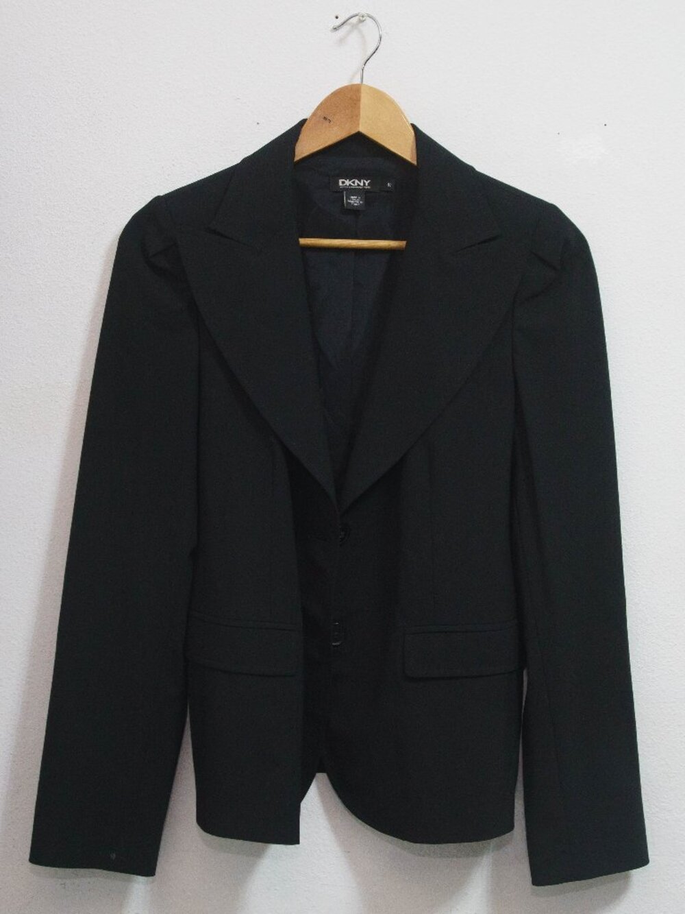 DKNY Women's Black and Navy Jacket